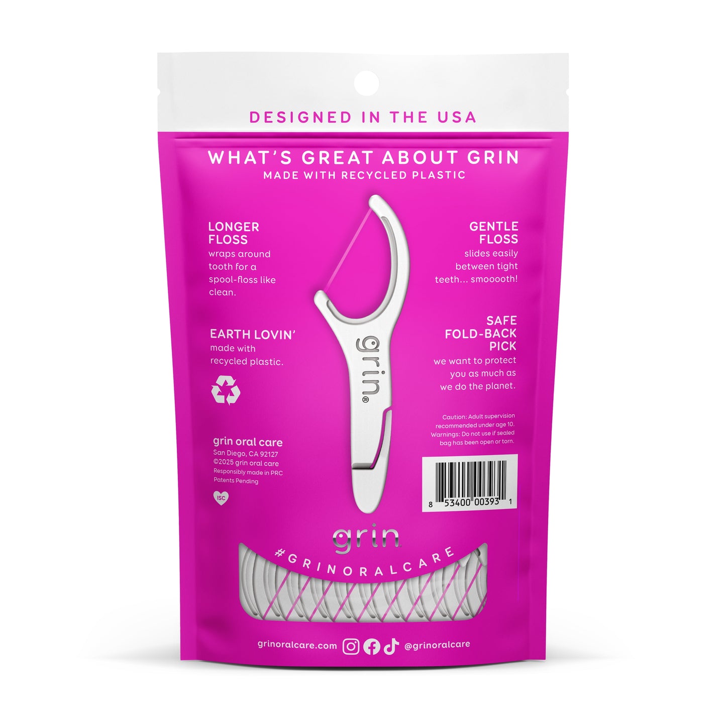 Smooth Flosspyx 75 Ct Dental Flosser