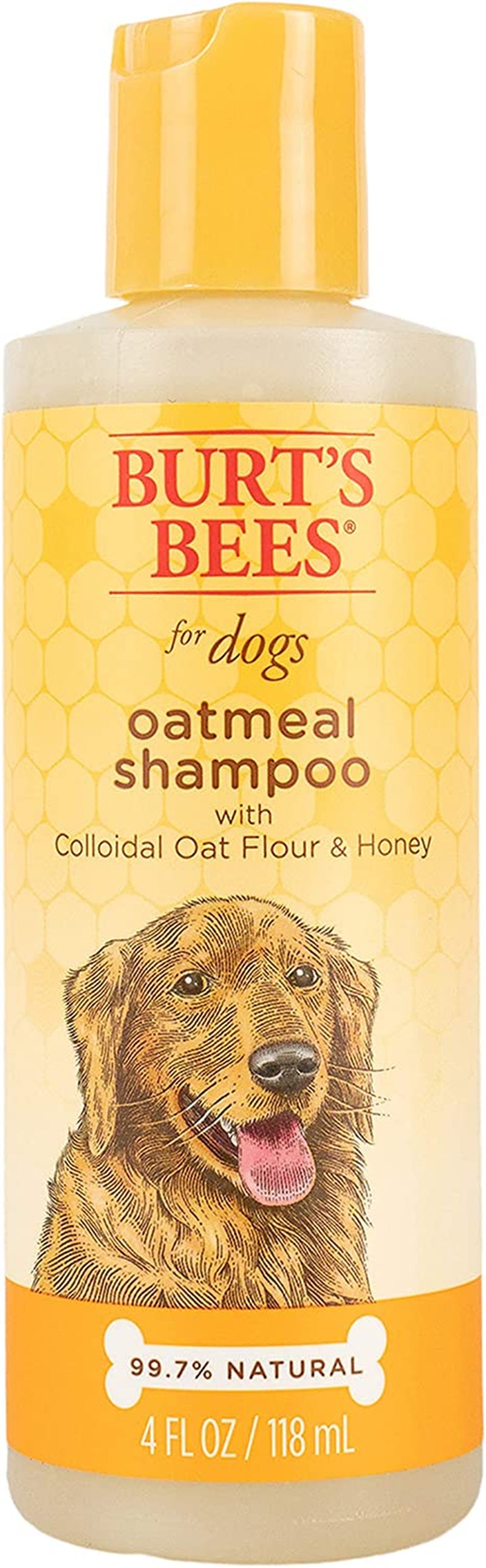Champú Natural Avena Para Perros Con Harina De Avena Coloidal Miel Para Calmar
