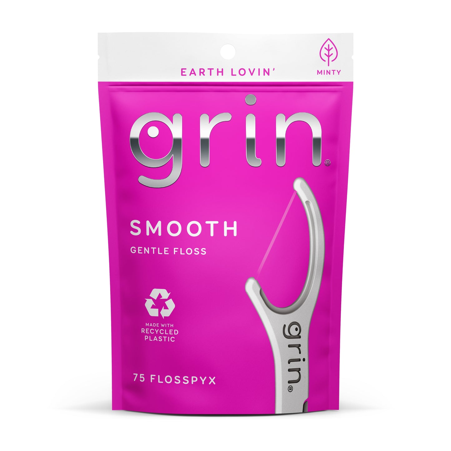 Smooth Flosspyx 75 Ct Dental Flosser