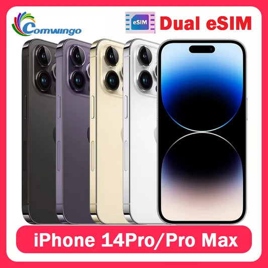 Iphone 14 Pro / 14 Pro Max Dual Esim 128/256GB ROM OLED Face ID NFC A15 Original Uesd Cellphone Iphone 14Pro 14 Pro Max