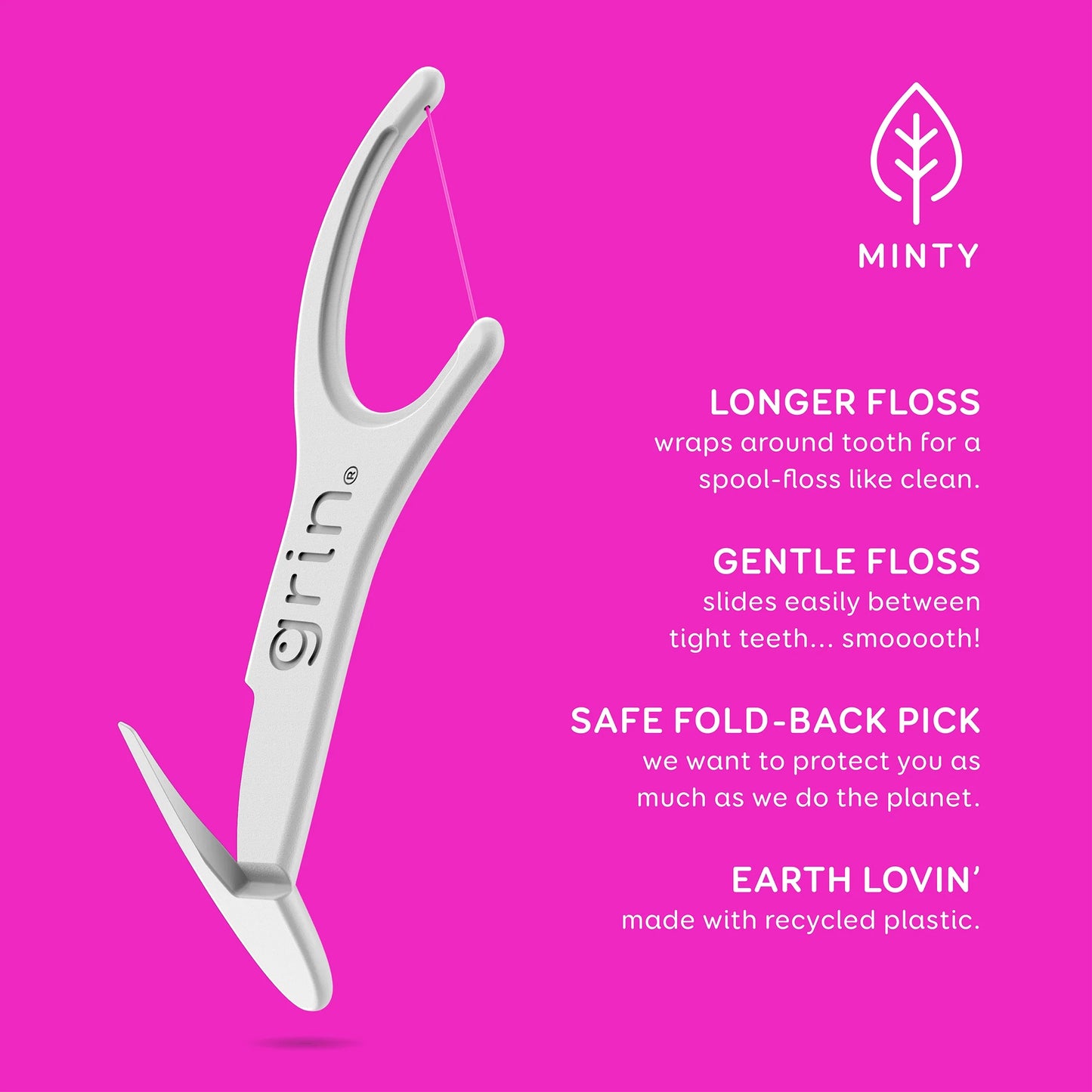 Smooth Flosspyx 75 Ct Dental Flosser
