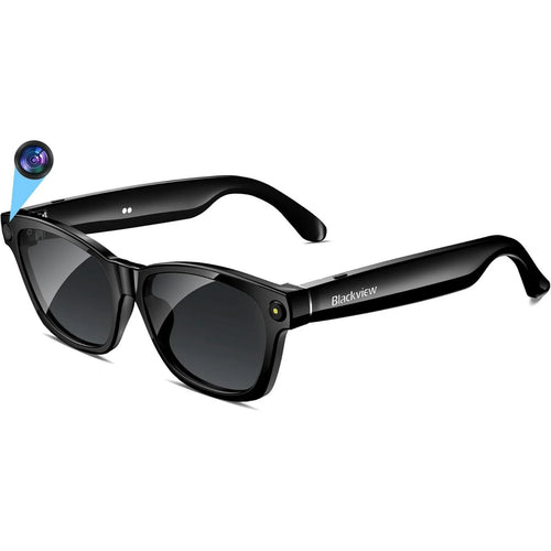 Men AI Smart Glasses 8MP Camera 4K HD Video Recorde Polarized Sunglasses Lenses