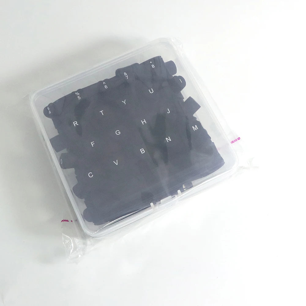 Portable Silicone Keyboard Film Silicone Keyboard Membrane, Laptop Convenient Manicure Typing Protect Long Nails Typing Keyboard