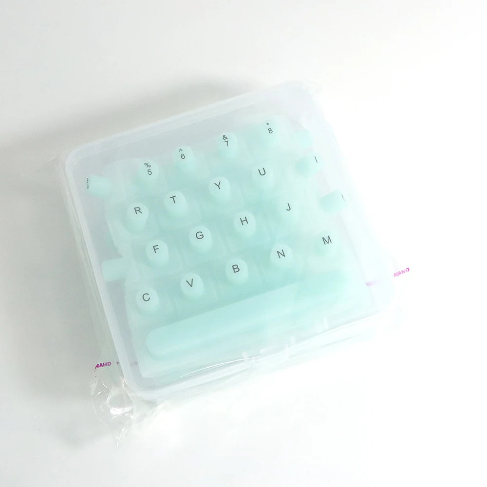 Portable Silicone Keyboard Film Silicone Keyboard Membrane, Laptop Convenient Manicure Typing Protect Long Nails Typing Keyboard