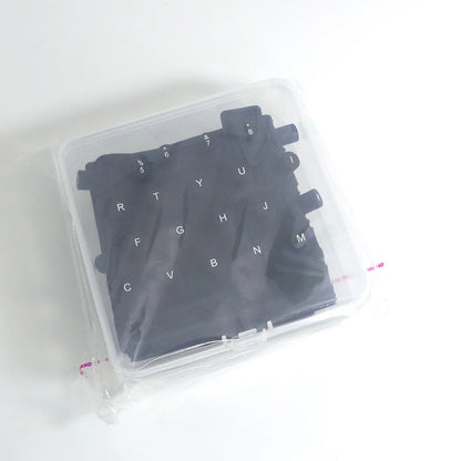 Portable Silicone Keyboard Film Silicone Keyboard Membrane, Laptop Convenient Manicure Typing Protect Long Nails Typing Keyboard
