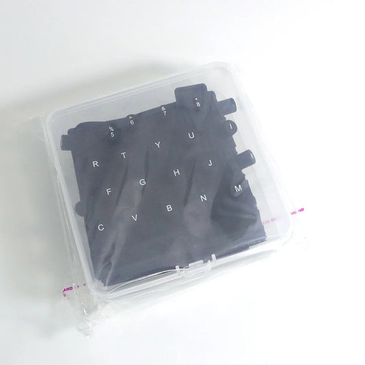 Portable Silicone Keyboard Film Silicone Keyboard Membrane, Laptop Convenient Manicure Typing Protect Long Nails Typing Keyboard