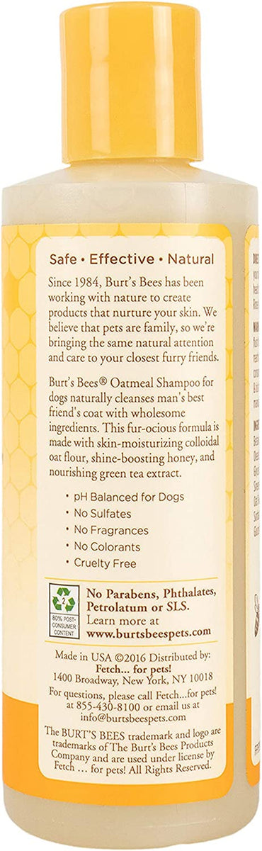 Champú Natural Avena Para Perros Con Harina De Avena Coloidal Miel Para Calmar